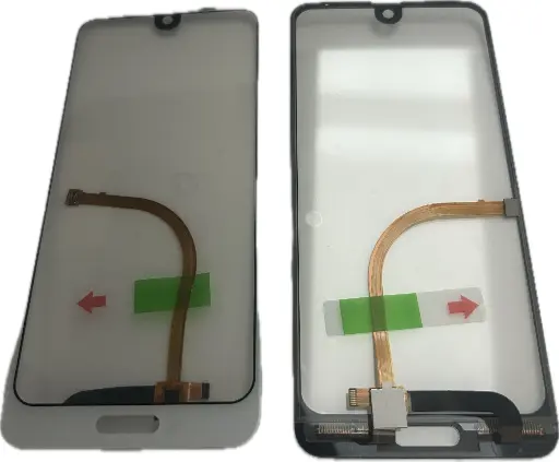 [L5564] AQUOS R2 タッチパネル 互換品 白