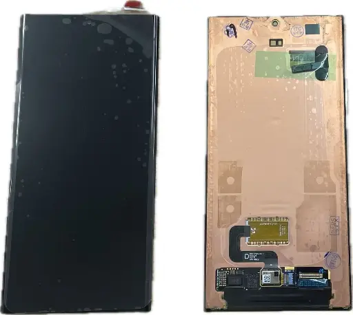 [L5566] Galaxy S23 Ultra フロントパネル 黒（再生品）　