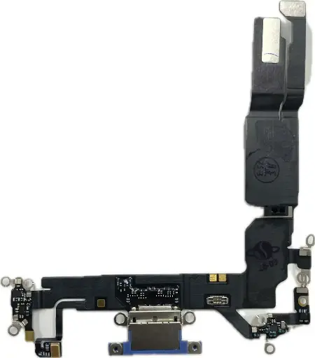 [S0606] iPhone 16 ドックコネクター 青（取り外し品）