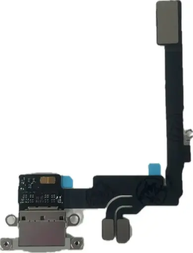 [S0617] iPhone 16Pro ドックコネクター 白（取り外し品）