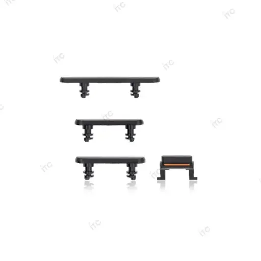 [S0987] iPhone XR 電源ボタン/音量ボタン/サイレントスイッチ /トレー(1セット )黑