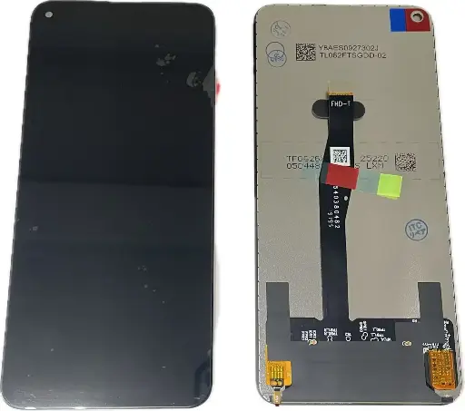 [L5605] HUAWEI Nova5T フロントパネル 互換品 黑