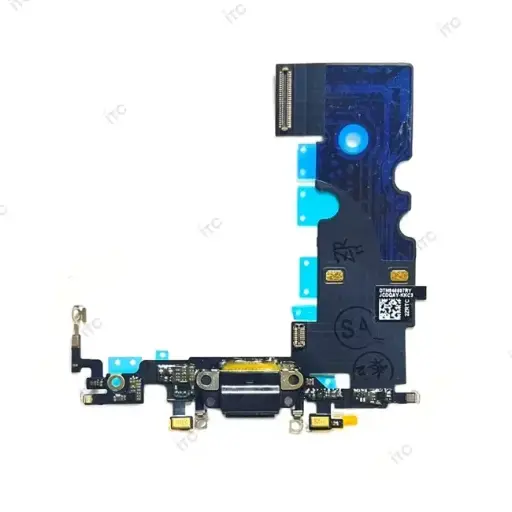 [S1056] iPhone SE2/SE3 ドックコネクター 黒（SSS）互換品