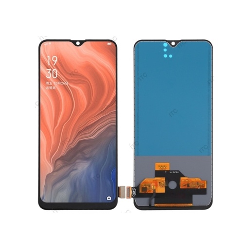 [L5628] OPPO RenoA/Reno Z  フロントパネル 互換品 黑