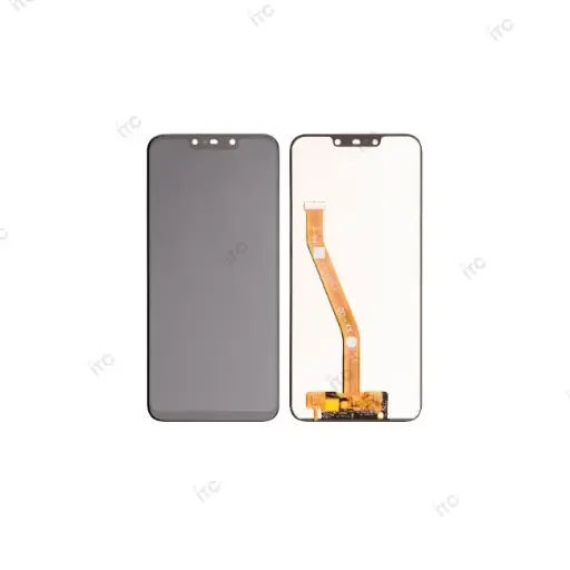 [L5638] HUAWEI Mate 20 lite フロントパネル 互換品 黑