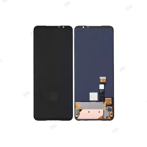 [L5648] ASUS ROG Phone6/6Pro フロントパネル 黒（純正品）