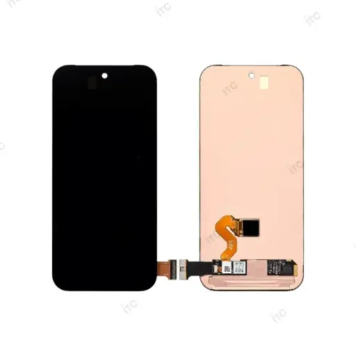 [L5659] Google Pixel 9 フロントパネル 黒（純正品）