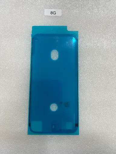 [Z2067] iPhone 8G-SE2-SE3 パネルシール 5枚セット 白 オリジナル