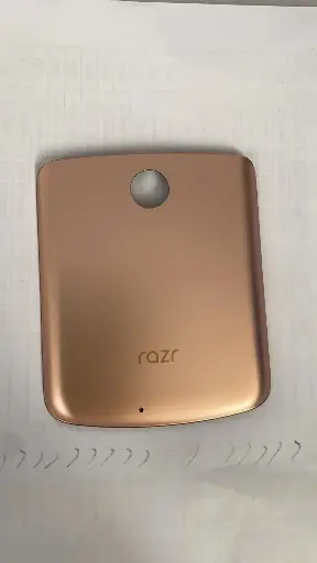 [L5963] motorola razr 5 バックパネル　オレンジ