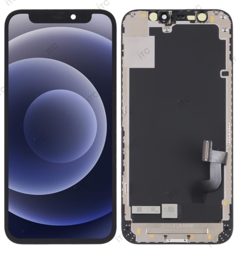 [L3097] iPhone 12mini 互換パネル LCD 黒 FHD