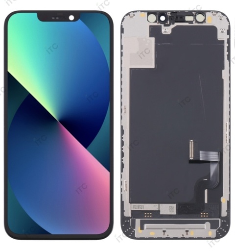 [L3121] iPhone 13mini 互換パネル LCD 黒 FHD