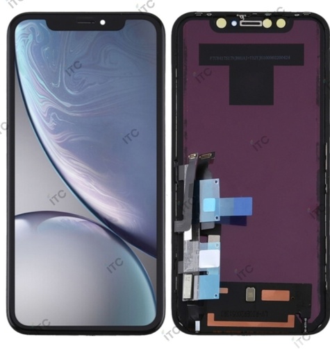 [L3067] iPhone XR 互換パネル FHD INCELL 黒（SSS）