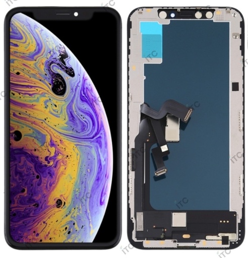 [L3072] iPhone XS 互換パネル LCD 黒 FHD