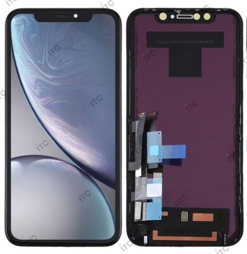 [L3066] iPhone XR 互換パネル ((最安版)) 黒