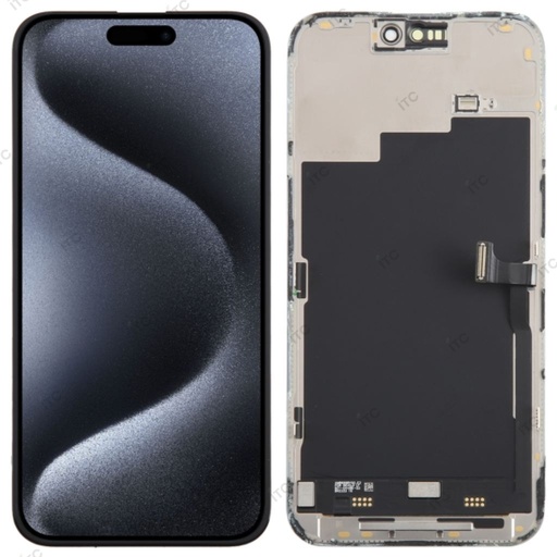 [L3159] iPhone 15ProMax リペアパネル 黒