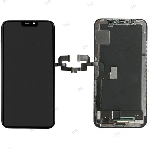 [L3062] iPhone X リペアパネル 黒