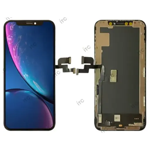 [L3074] iPhone XS リペアパネル 黒
