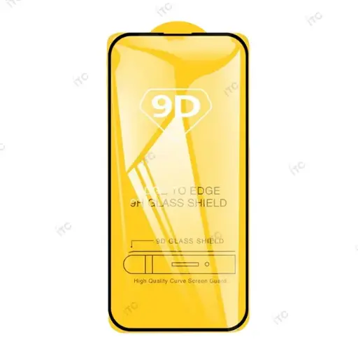 [Z0097] iPhone 16 Plus ガラスフィルム (9D) 黒