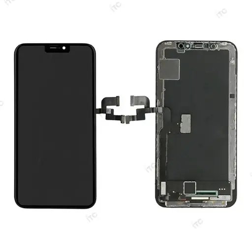 [L3059] iPhone X 有機ELソフト (SoftOLED) 黒