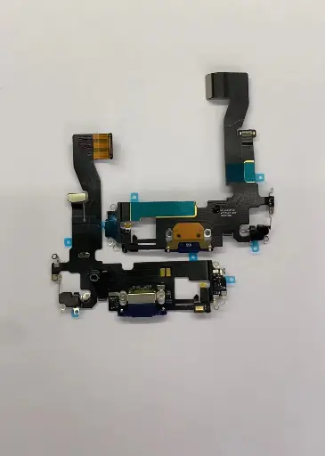 [S0384] iPhone 12/12Pro ドックコネクター 青（取り外し品）