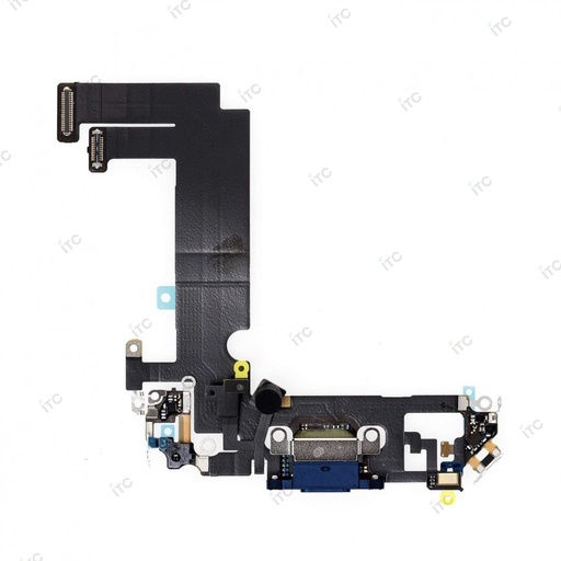 [S0351] iPhone 12mini ドックコネクター 青