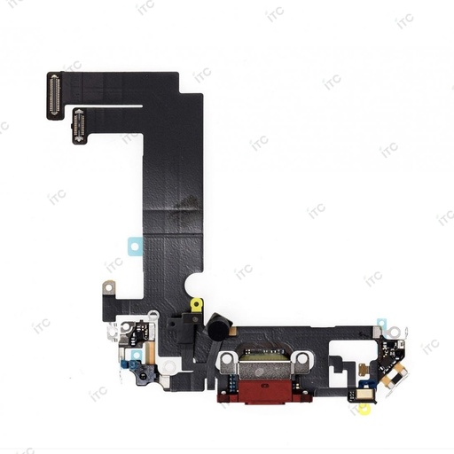 [S0348] iPhone 12mini ドックコネクター 赤（取り外し品）