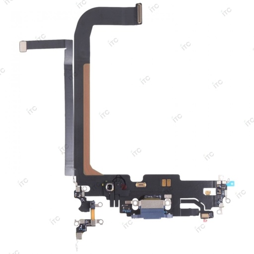[S0433] iPhone 13ProMax ドックコネクター 青