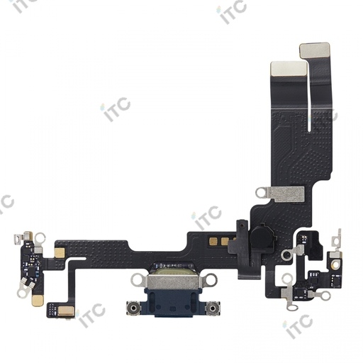 [S0461] iPhone 14 ドックコネクター 青（取り外し品）