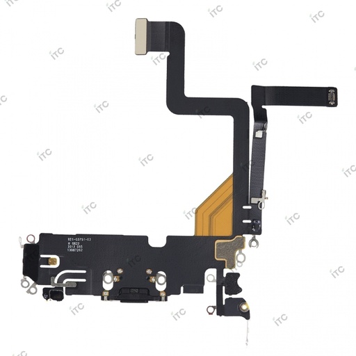 [S0484] iPhone 14Pro ドックコネクター 黒