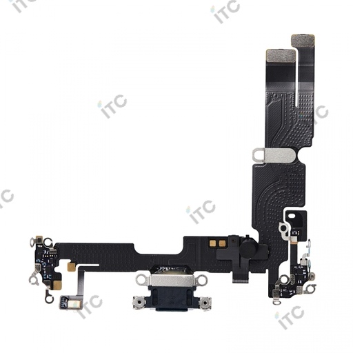 [S0473] iPhone 14Plus ドックコネクター 黒（取り外し品）