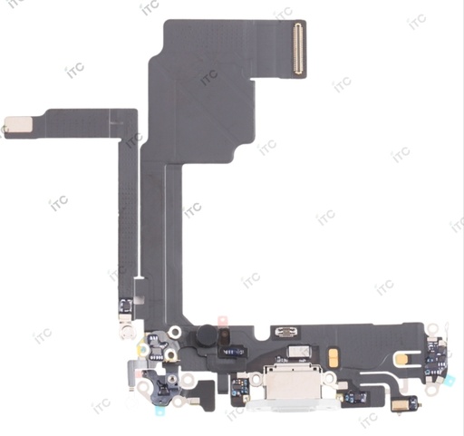 [S0538] iPhone 15Pro ドックコネクター 白