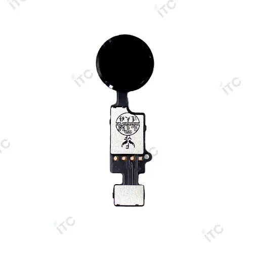[S0172] iPhone 7G/7P/8G/8P/SE2/SE3 感圧式ホームボタン 黒 コピー品