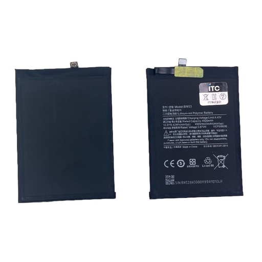 [B1453] XiaoMi Redmi Note 9 Pro 4G/Redmi Note 10 Pro 4G バッテリーBN53