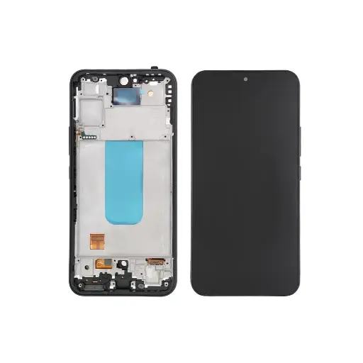 [L5541] Galaxy A54 5G  有機EL 互換パネル フレーム付き黒