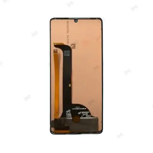 [L5016] AQUOS Sense 6/6s/ 7  フロントパネル 黒（再生品）　